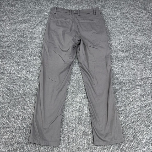 Birddogs Gray Unlined Performance Pant Mens 28x28 Stretch Chino Golf - Picture 9 of 11